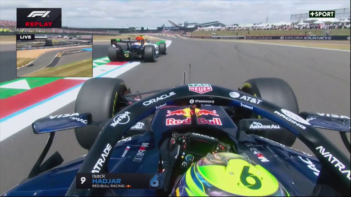 Oh cette défense de Lawson sur Hadjar 🫨 #BritishGP #F1