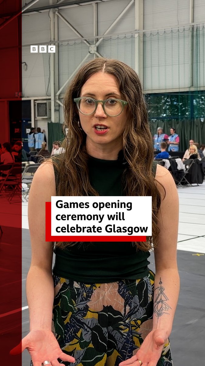 The opening ceremony of the Commonwealth Games will be a "total celebration of Glasgow," according to its director. We went to a rehearsal to speak to some of those taking part. Find out all the latest news about the Commonwealth Games ➡️