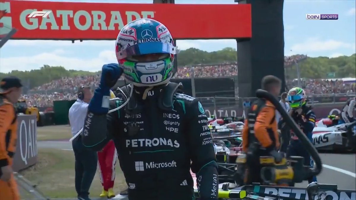 👋 Sprint Yarışı kazananı Kimi Antonelli, izleyenleri selamlıyor... #F1 #BritishGP