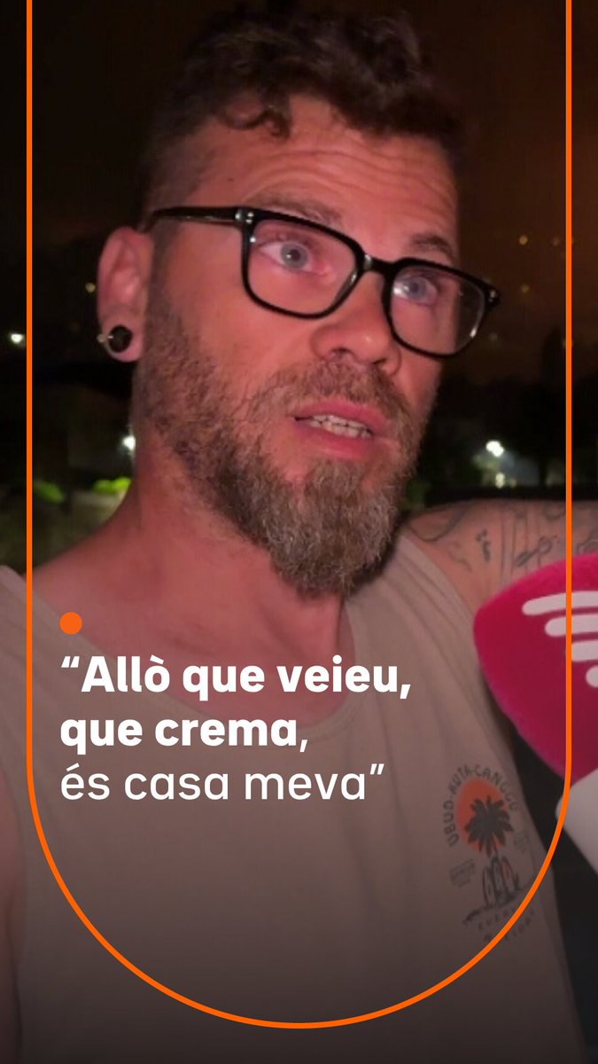 "Allò que veieu, que crema, és casa meva." És la pitjor nit de la seva vida. Així expliquen els veïns de Calonge com han viscut la proximitat del foc a les cases situades a les urbanitzacions de Cabanyes, Mas Pallí i Mas Ambròs