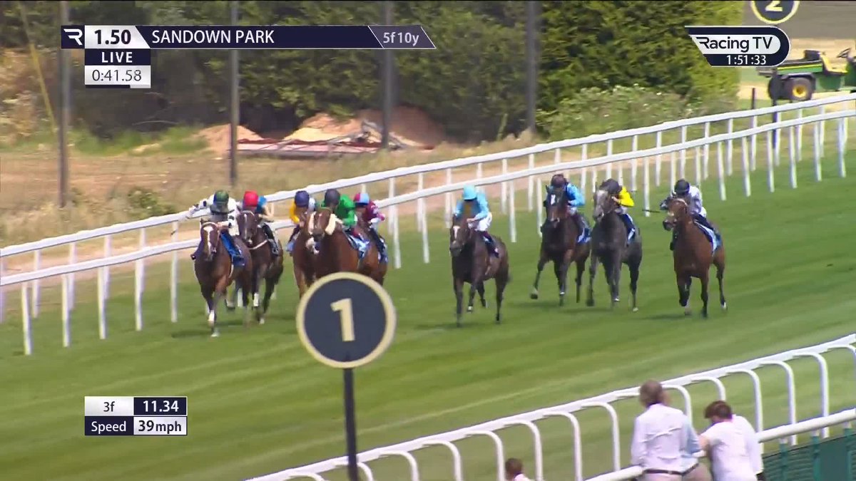 𝐑𝐮𝐦𝐬𝐭𝐚𝐫 repeats the dose in the Coral Charge at Sandown! 🌟