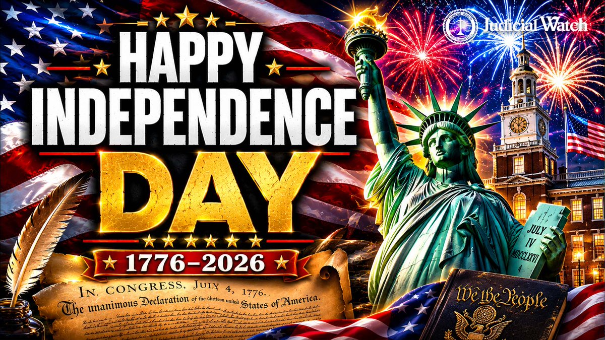 Happy Independence Day from Tom Fitton and Judicial Watch!
