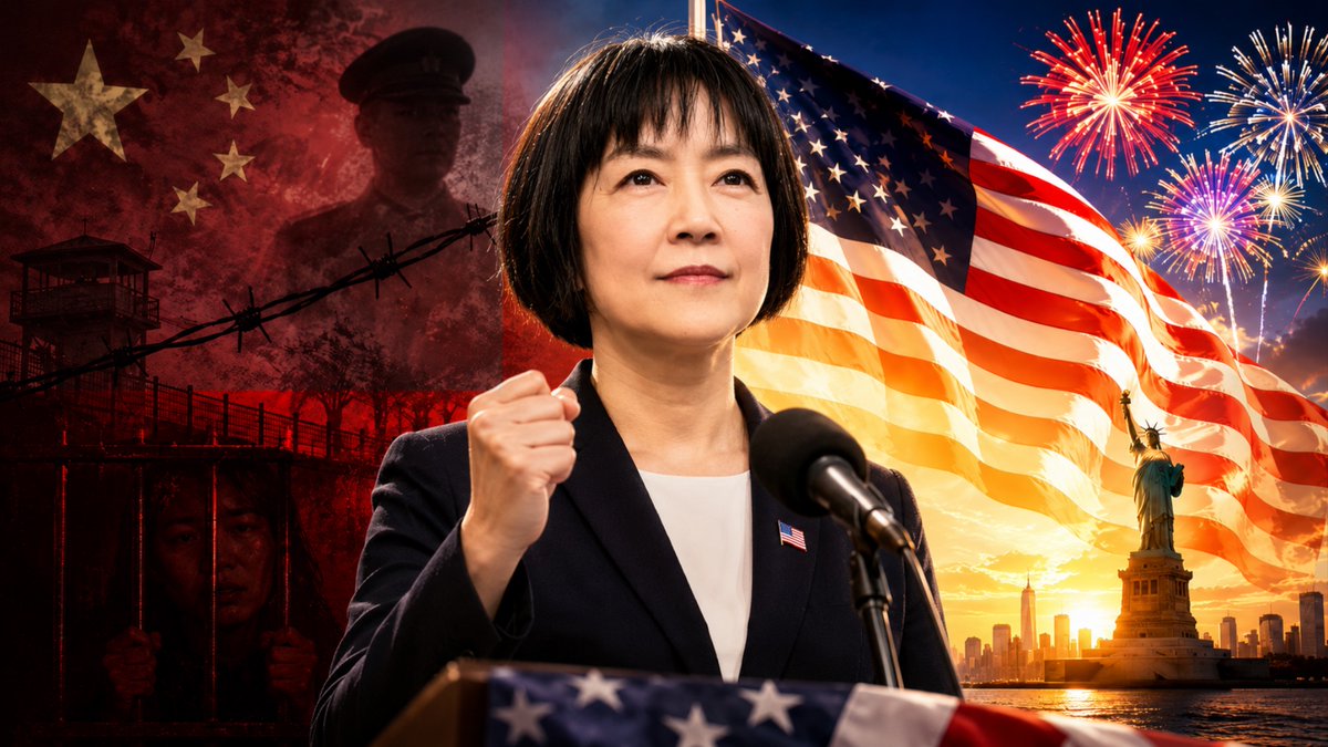 🎇 🇺🇸From CCP Prisoner to Proud American: My Independence Day Speech This year marks America’s 250th birthday. It is also my first Independence Day as an American citizen by choice. I dedicate this speech to my beloved America, the land that gave me freedom, hope, and a new home. Happy Birthday, America. God bless America. 🎇 🇺🇸