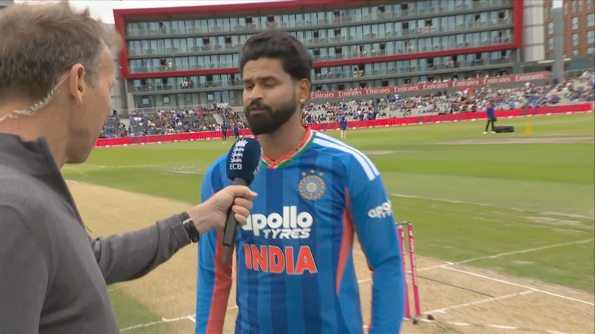 The cheer from the Manchester crowd when Shreyas Iyer announced Vaibhav Sooryavanshi in the team.