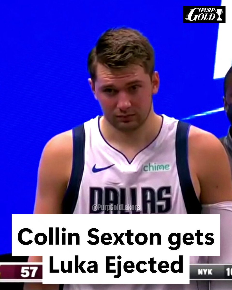 When Collin Sexton got Luka ejected in May of 2021. Now they're teammates. 😂