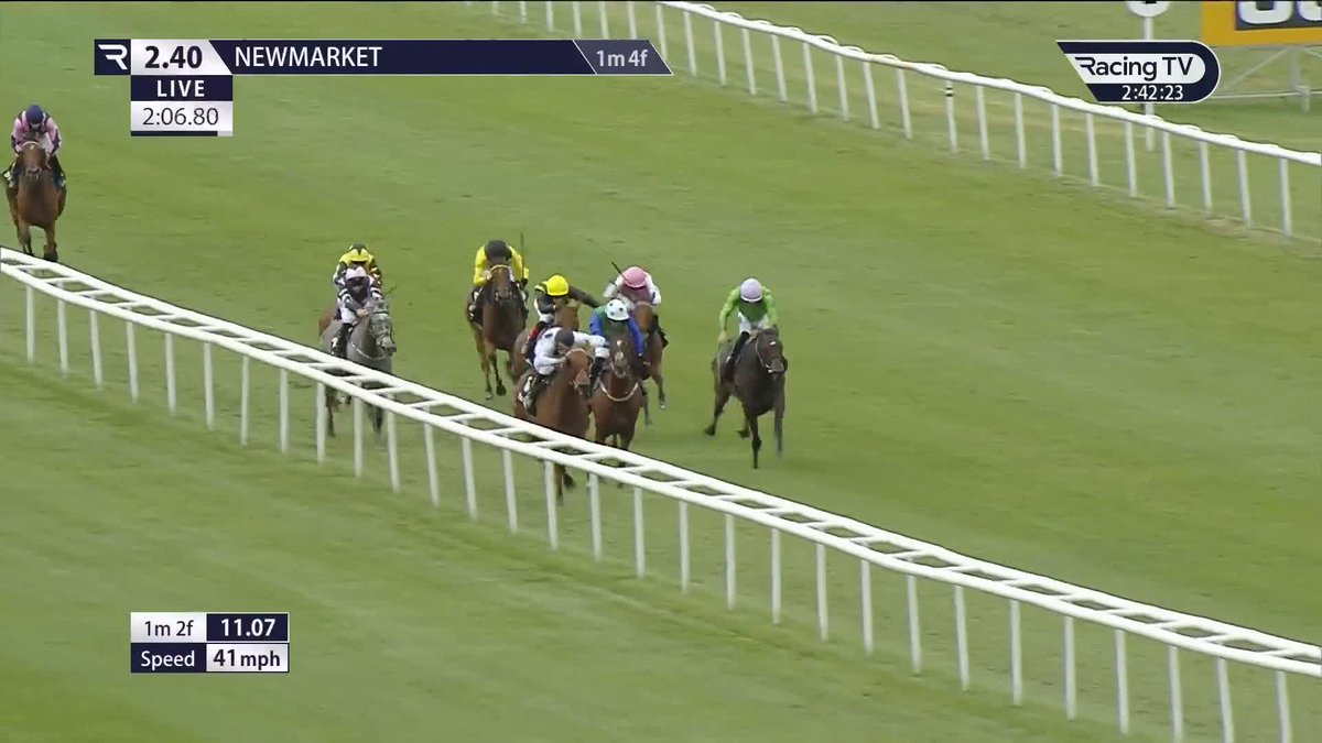 Tiffany was running just as fast as she can, but Tattycoram had the final word in the Group Two Betway Lancashire Oaks at Newmarket 🔥