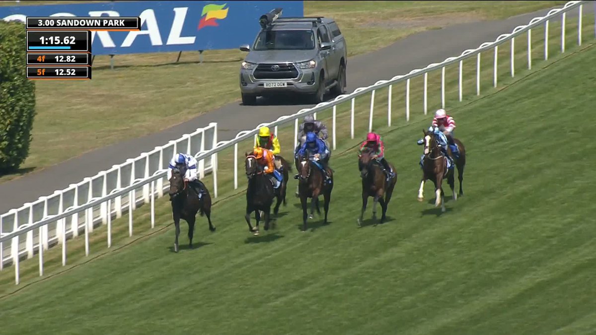 Textbook winning ride from Rossa Ryan! He keeps Secret Of Life's unbeaten record intact with a beautiful winning ride in the Coral Distaff.