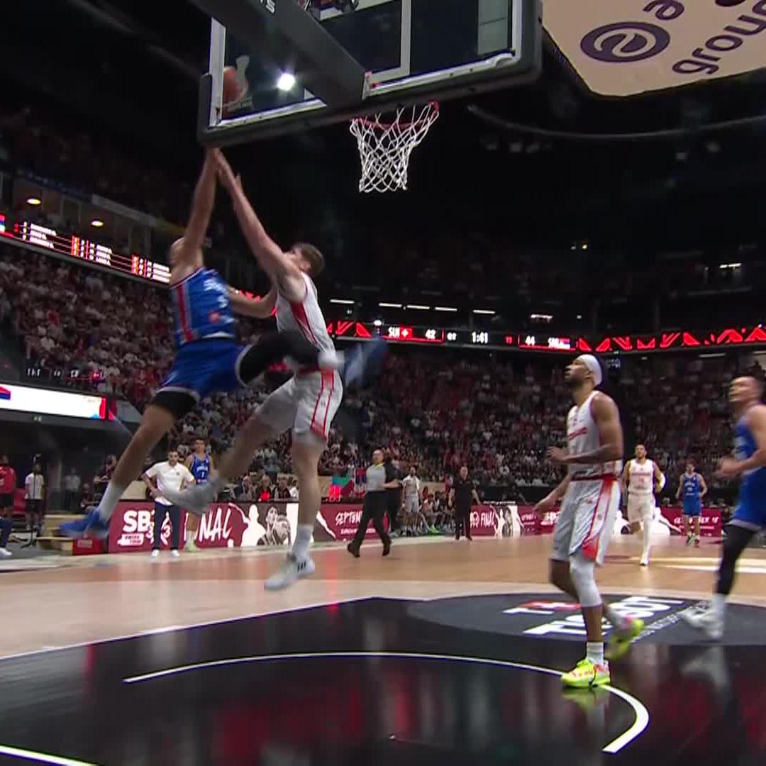 Every time I see a "Nikola Jokic to Nikola Jovic" play, the pointing Spidermen meme comes to mind. 🕷️ FIBA World Cup | StepItUp