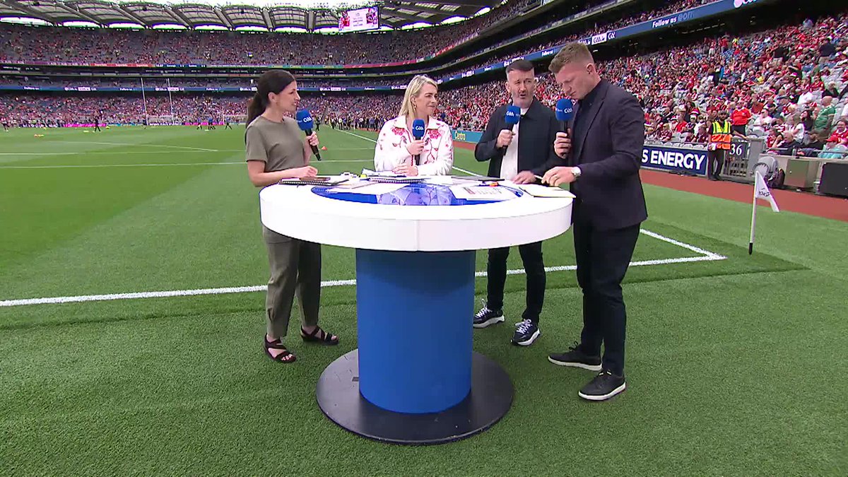 'What's that line out there, what's that big circle? Is that the piggery zone? What's it doing on a hurling field?' Donal Óg Cusack queries some of the markings on the field ahead of Cork v Galway hurling semi-final 📺Watch on RTÉ One and RTÉ Player 📻Listen on RTÉ Radio 1