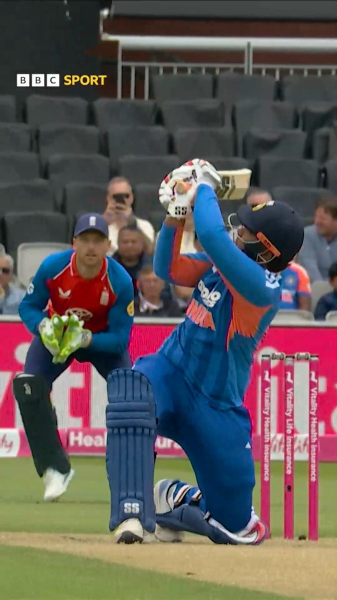 Despite being on debut for India at just 15, Vaibhav Sooryavanshi was not afraid to hit a six in his first ball facing Jofra Archer🏏💥