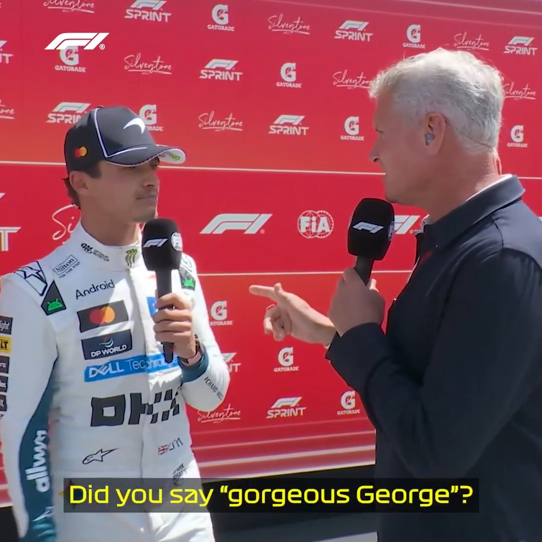 George-ous! 😁 #F1Sprint #BritishGP