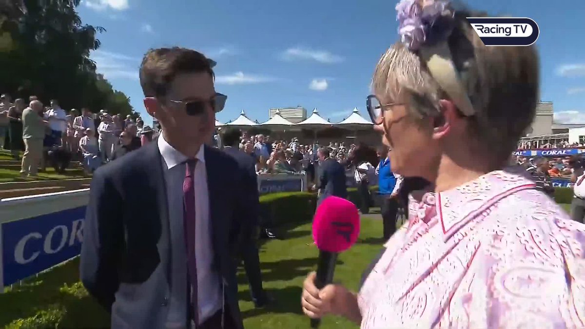🗣️"He's a Group One horse." Donnacha O'Brien was chuffed to pieces with Coral-Eclipse Sandown Park runner-up A Boy Named Susie 🥹