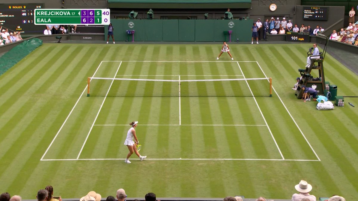 Not everyone can beat Alex Eala as a defending Wimbledon champion on Centre Court