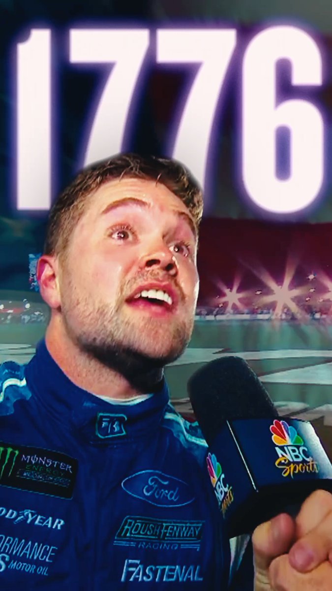YOU CAN’T GET MORE AMERICAN THAN NASCAR. 🦅