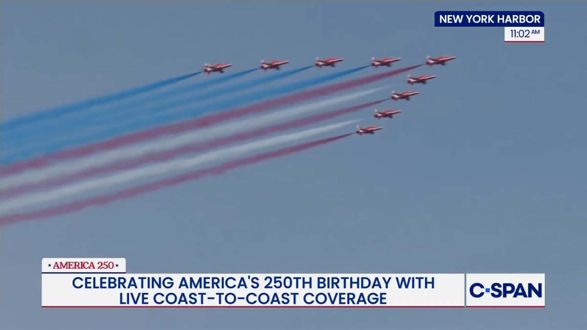 America 250 New York Flyover