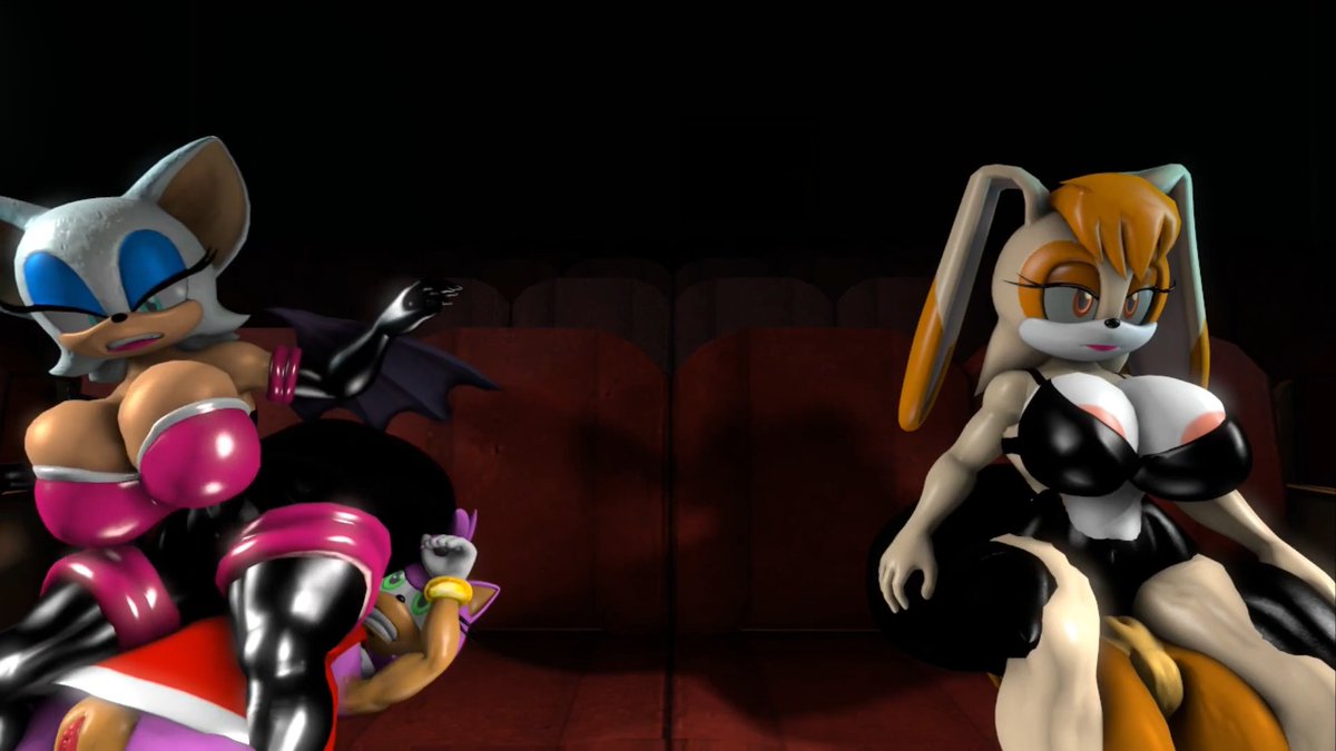 Amy and Sally get sat on by big stanky butts in the theatre.
