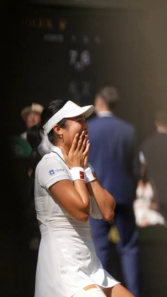 Enjoy every second, Alex Eala. #Wimbledon