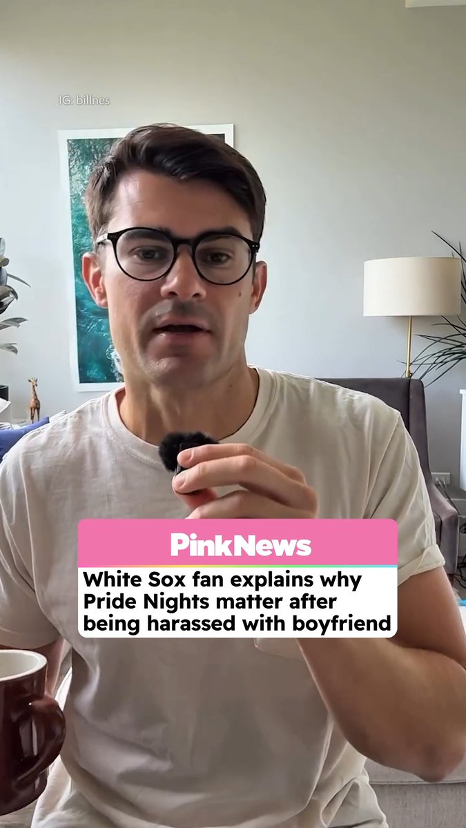 A gay White Sox fan has shared a story of when he and his partner were harassed while watching a game, showing why Pride Nights are so important for LGBTQ+ fans. Billy Nesnidal posted the video to his social media, where he talks about how he and his partner, Paul, were verbally harassed while watching an after-game fireworks display at a game. Pride Nights are events held by sports teams to celebrate LGBTQ+ fans, giving them a safe space to enjoy the games. Billy's story is a perfect example of why these kinds of events do so much work for the queer community. The White Sox commented on the video, saying: "Thank you for sharing your experience, Billy. We know that isn’t always easy. Speaking up is an important step toward progress and helping create a welcoming environment for everyone. Baseball is for all, so please know you and Paul are always welcome at Rate Field!"