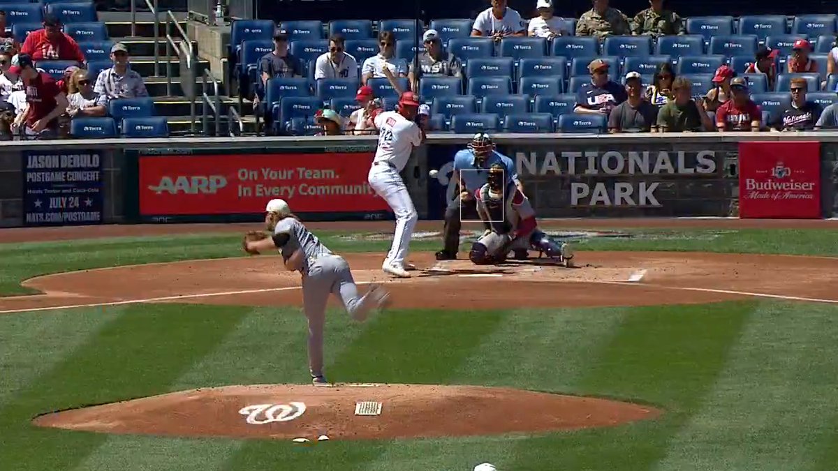 428-foot blast 23 home runs 7 leadoff home runs JAMES WOOD!!! Washington Nationals
