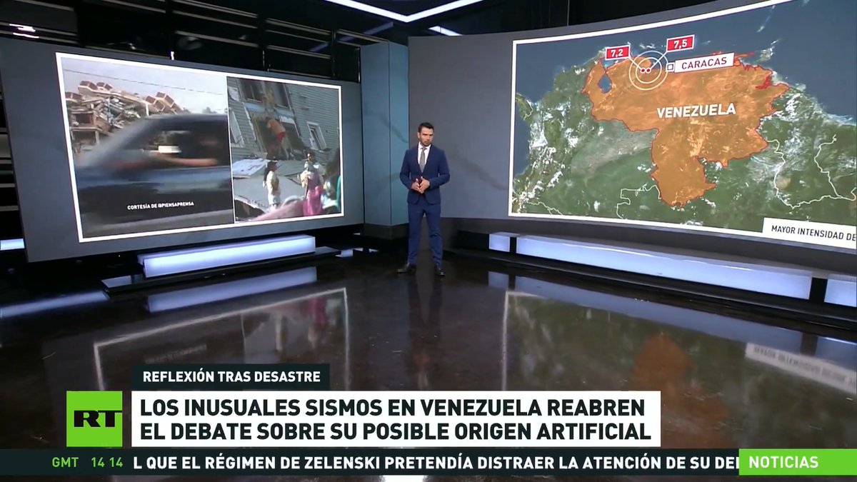 🇻🇪⚡️Sismos en Venezuela reabren debate sobre su posible origen artificial Los sismos que sacudieron Venezuela fueron los más fuertes registrados en el país en más de un siglo y marcaron un hito sin precedentes, lo que ha dado paso a múltiples teorías. 🎙️Sergio González Vargas