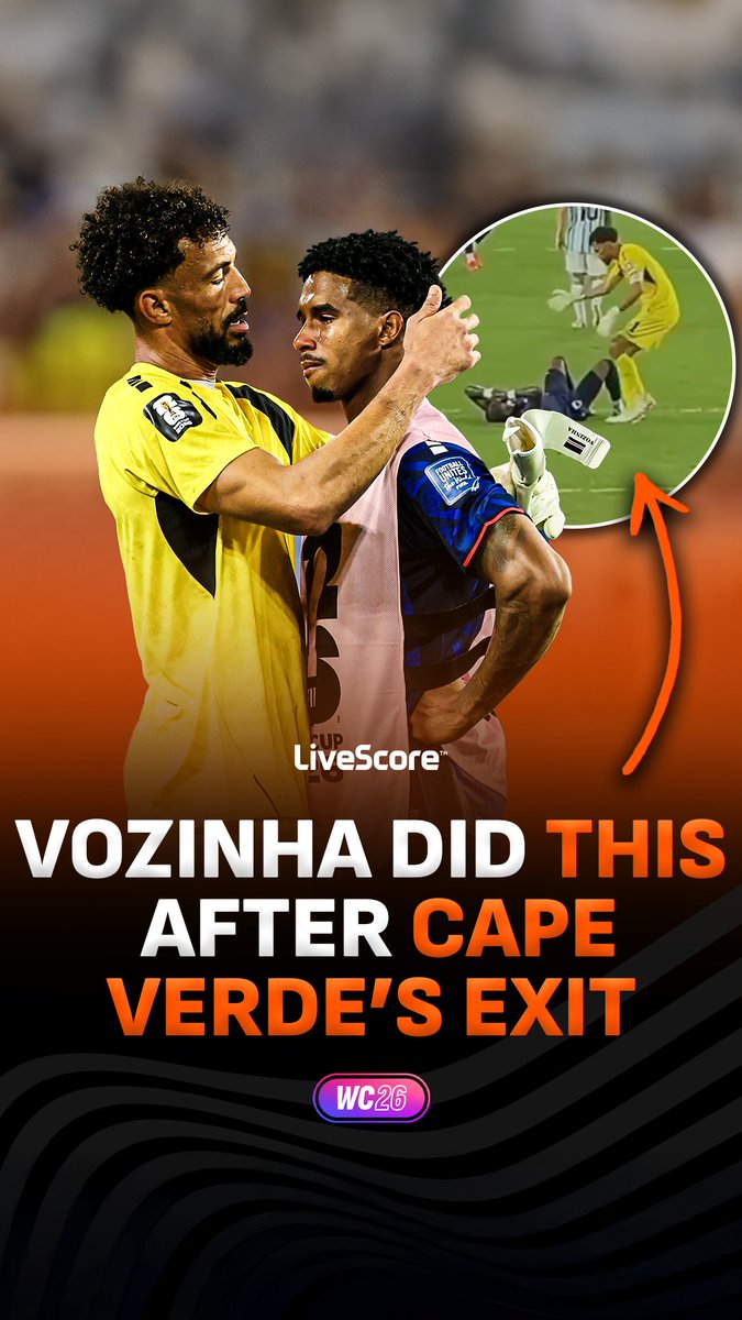 Pure class from Vozinha at full time 🥹