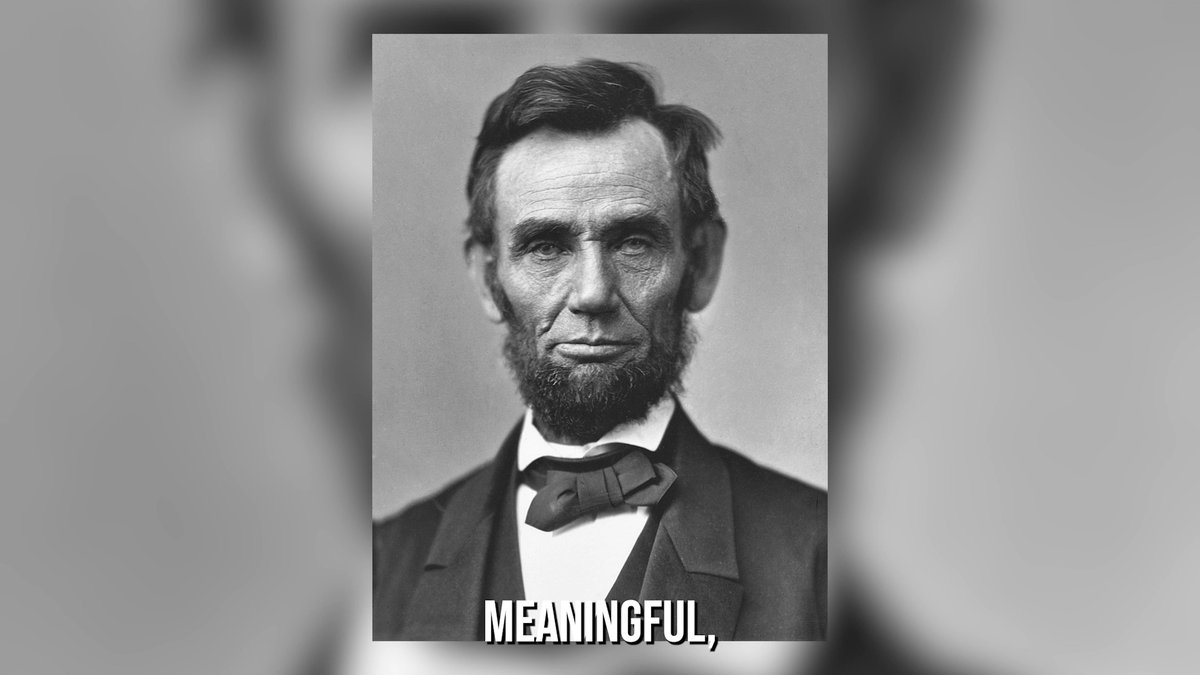 We owe our founding to the fathers, but America as we know it is the work of Abraham Lincoln. It is our highest responsibility to continue that work every day. Happy 4th of July. Never give up the fight.