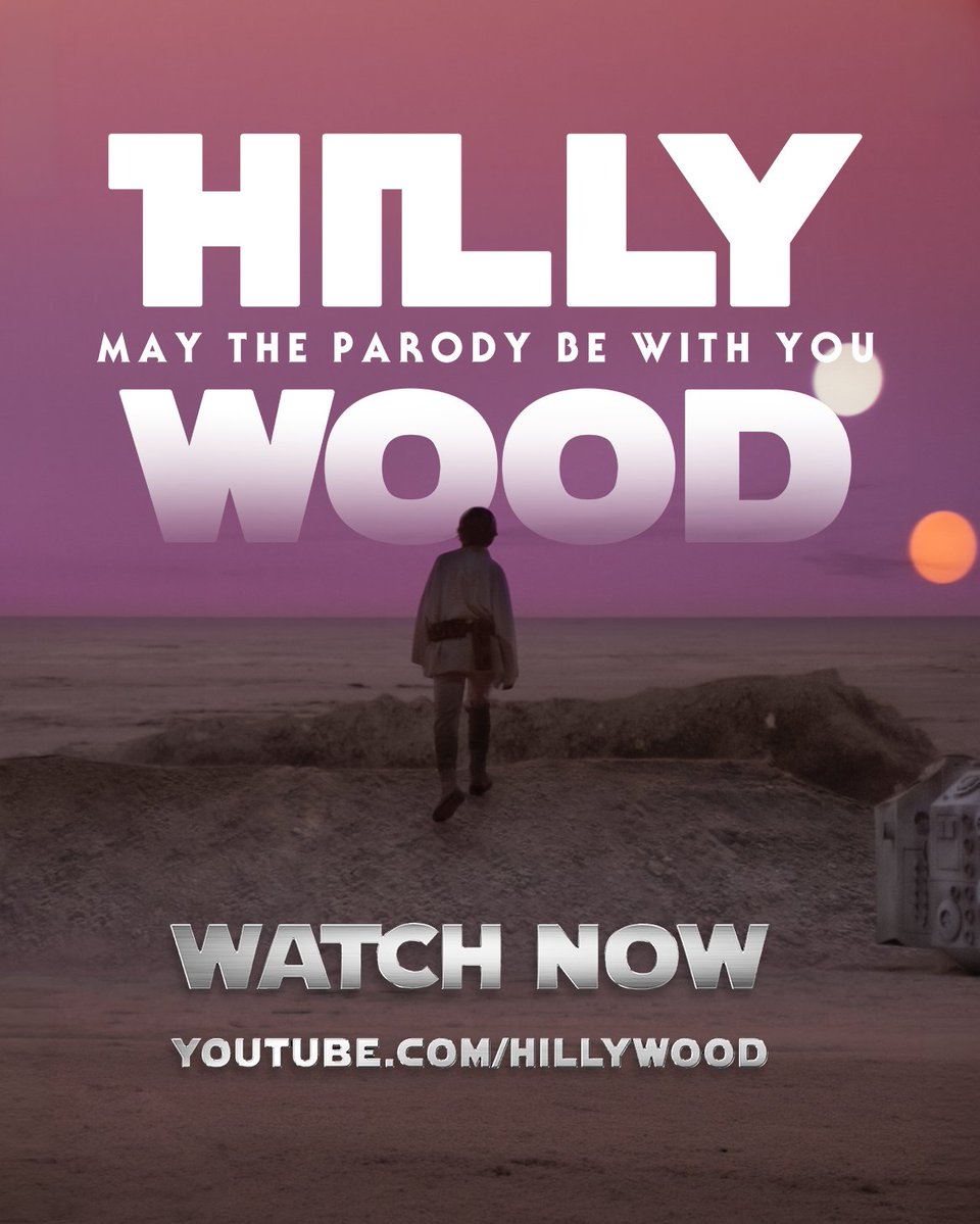 HILLYWOOD PRESENTS: A #StarWarsParody ⏐ May The Parody Be With You. The Force Of July is strong with this epic, screen accurate Parody of galactic proportions! 💫 ▶️WATCH NOW: Creator Hilly Hindi w/Co-Director @DickSp8jr #MayTheParodyBeWithYou #StarWars