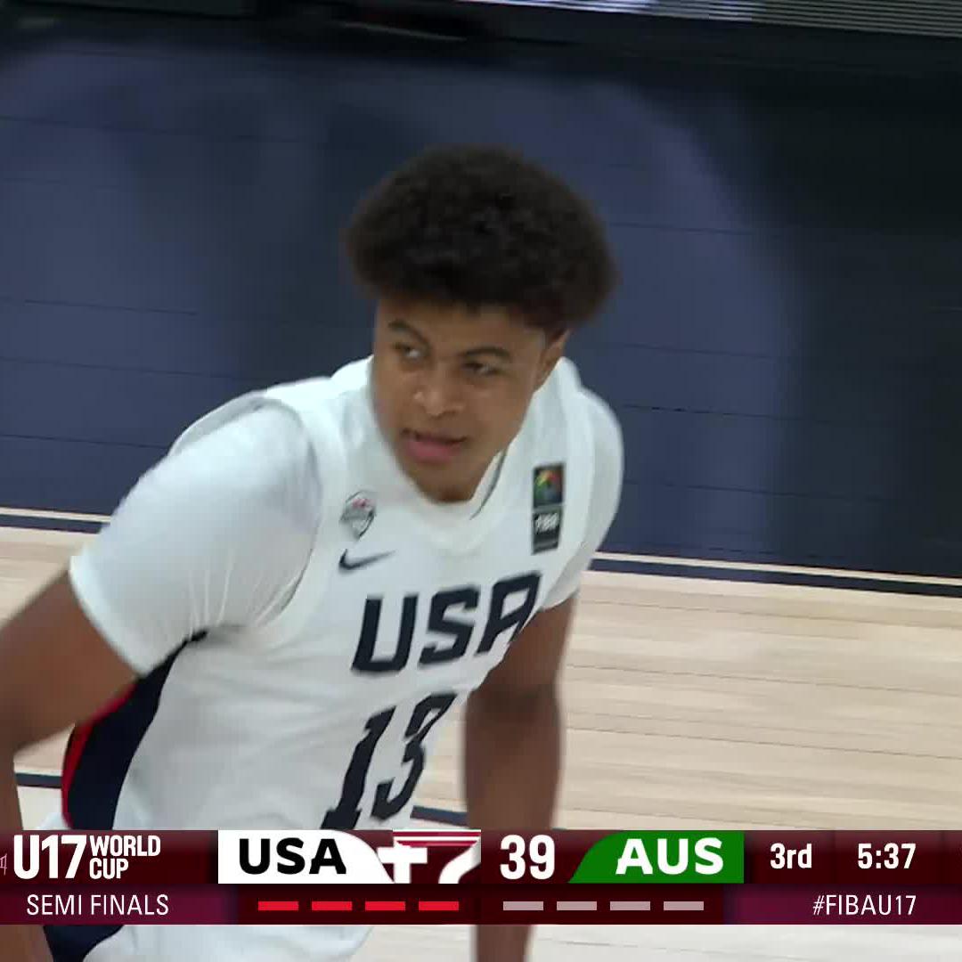 Nasıl yeneceksin ki abi bunları? BOUMTJE BOUMTJE 🇺🇸 #FIBAU17