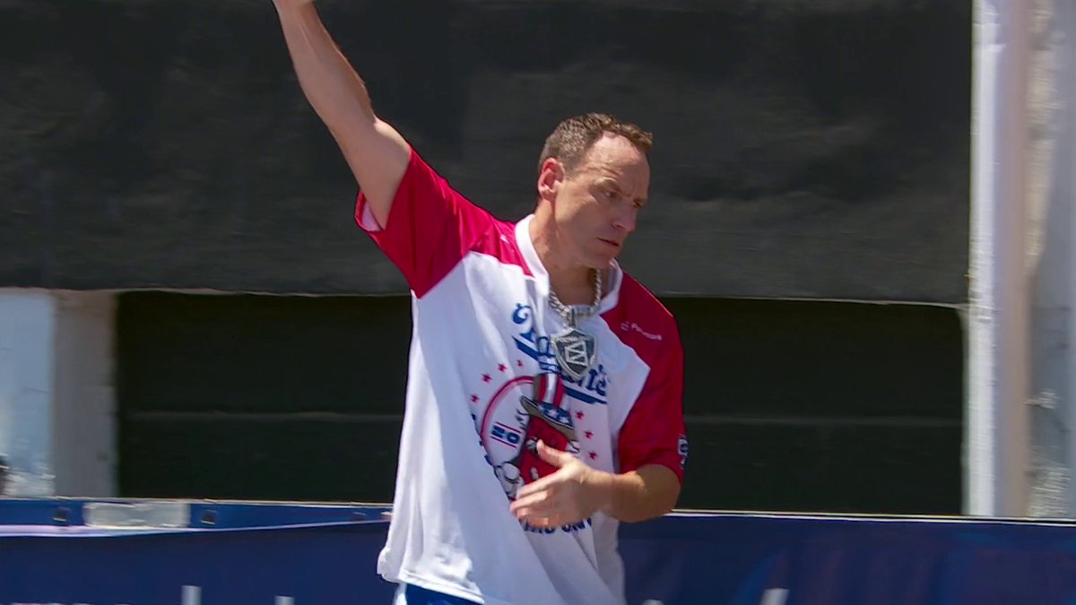 This intro for Joey Chestnut 😮💨🌭 World record loading?