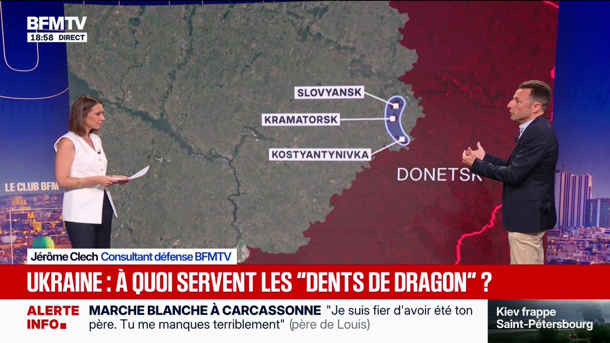 Guerre en Ukraine: en quoi la ville de Kostiantynivka est-elle stratégique ⤵️