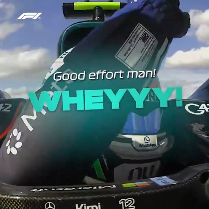 A super Saturday for Kimi 🤩 Wins Sprint, then takes pole 💪 #F1 #BritishGP Mercedes-AMG PETRONAS F1 Team