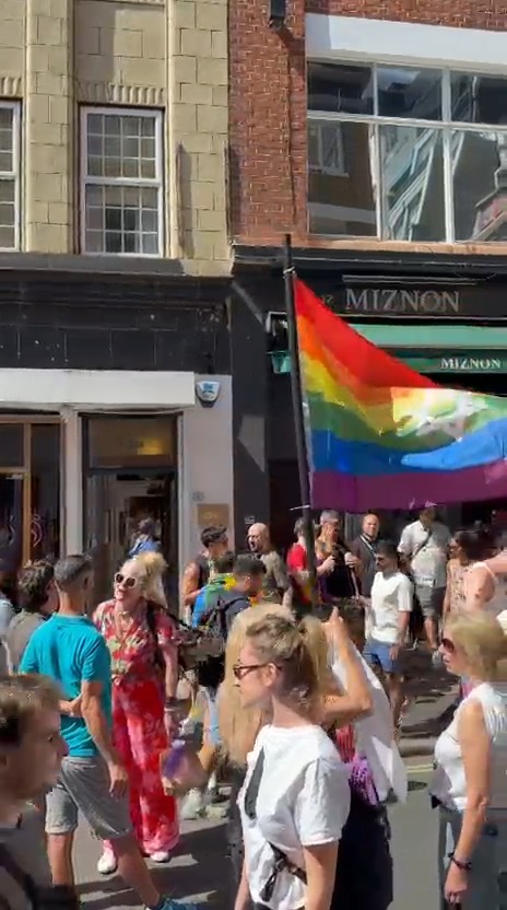 Jewish Pride London is a safe space for Jews at Pride. I can’t believe we need to have a safe space at Pride, but we do. But my pride is not affected by the opinions of others. I am gay, I am Jewish, and I'm here to stay. Am Yisrael chai 😘✡️🏳️🌈