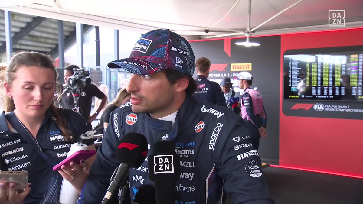 🚨 Carlos Sainz hace saltar las alarmas tras no funcionar el nuevo alerón delantero "Hay algo que no funciona en el equipo y en el túnel de viento" #F1 #BritishGP 🇬🇧