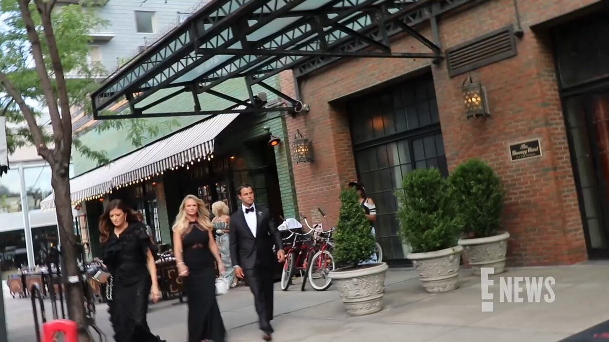 Miranda Lambert, Kelsea Ballerini, Maren Morris and more were seen making their way to Taylor Swift and Travis Kelce’s wedding at Madison Square Garden in New York July 3.