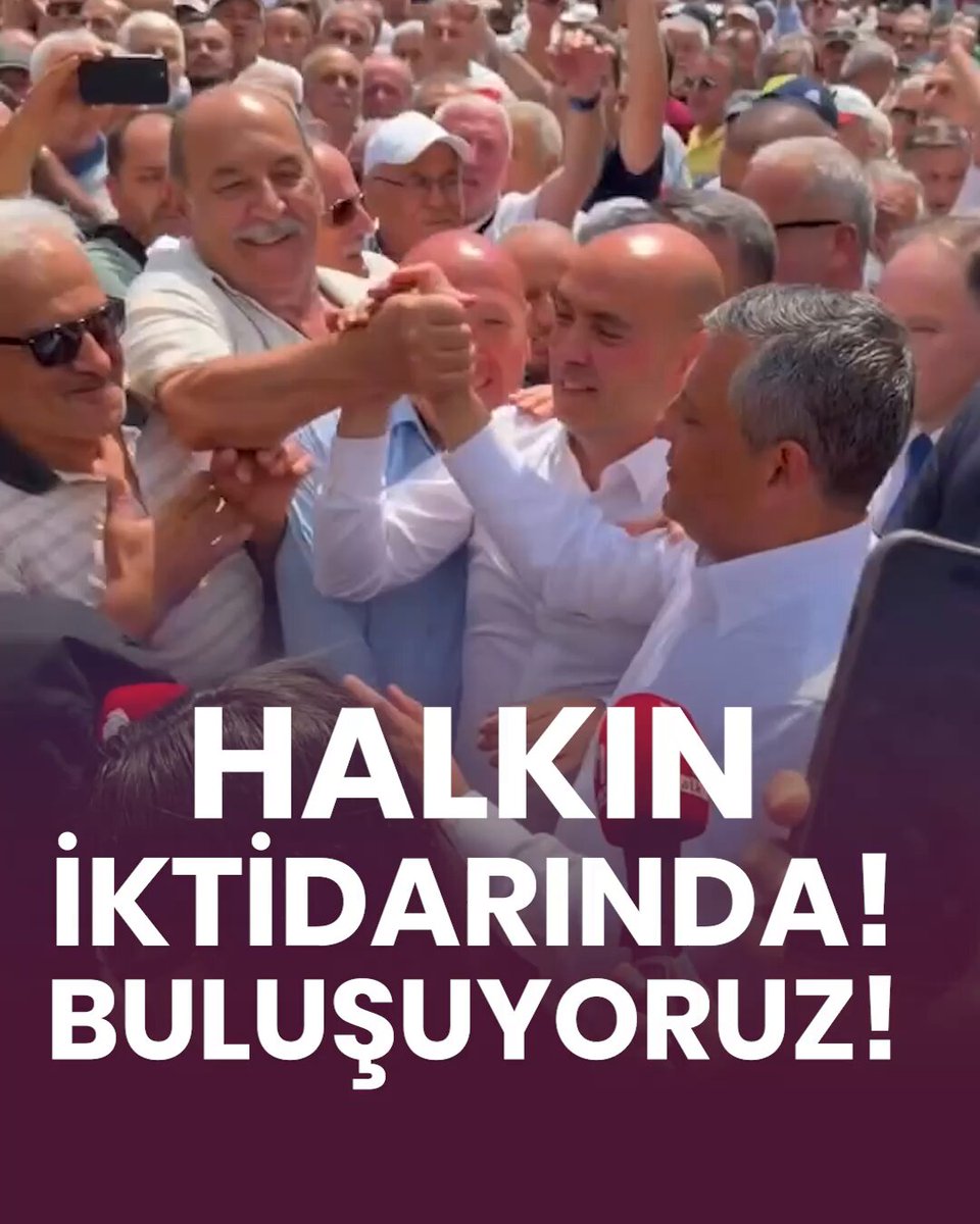 Halkın iktidarında buluşuyoruz!