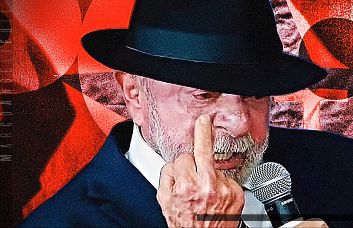 Se algum vidente da globo tivesse previsto, há alguns anos, que o Brasil viveria um apodrecimento tão grande a ponto de chegar ao level 'favelacountry' a que chegamos com luladasilva ninguém acreditaria. Mas chegamos. lula emporcalha a própria imagem da presidência da república, pública e desavergonhadamente. 'Vai subir o morro pedindo voto de novo', como canta Bezerra da Silva, mas a 'rapaziada já sabe quem é o ladrão do povo'. Enquanto essa praga manda o povo brasileiro que trabalha se foder, como acaba de fazer -essa é a verdade do gesto-, a direita brazuca emocionada se estapeia em discussões infindáveis sobre o caráter da esposa do presidente preso e calado pela ditadura que o controla. Se descer mais o nível, luladasilva vai acabar mostrando a bunda num desses eventos e a globo vai comentar constrangida o 'gesto político'. Miusericórdia. Que Deus nos proteja.