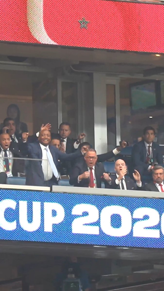 🇲🇦 La joie de Fouzi Lekjaa après le but d'Azzedine Ounahi face au Canada !