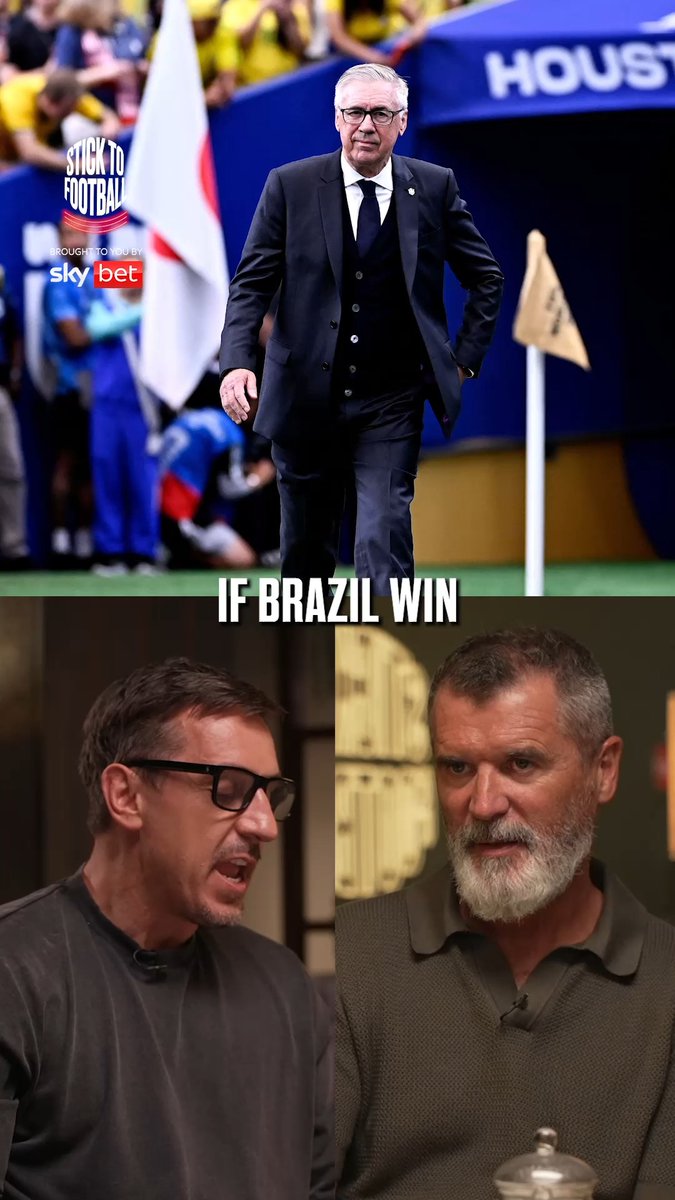 "He's that good of a manager they're forgetting how good he was as a player!" 🌟 Would a World Cup complete Carlo Ancelotti's legacy? 🇧🇷