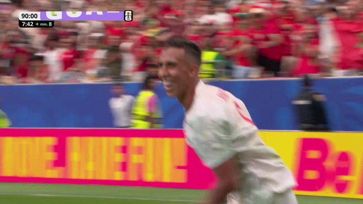 ¡MARRUECOS A CUARTOS CON GOLEADA! Sobre el final, así liquidó Soufiane Rahimi la historia ante Canadá en Houston. ⚽ #ESPNMundial 📺 Mirá los mejores partidos de la #FIFAWorldCup por ESPN, en el Plan Premium de #DisneyPlus