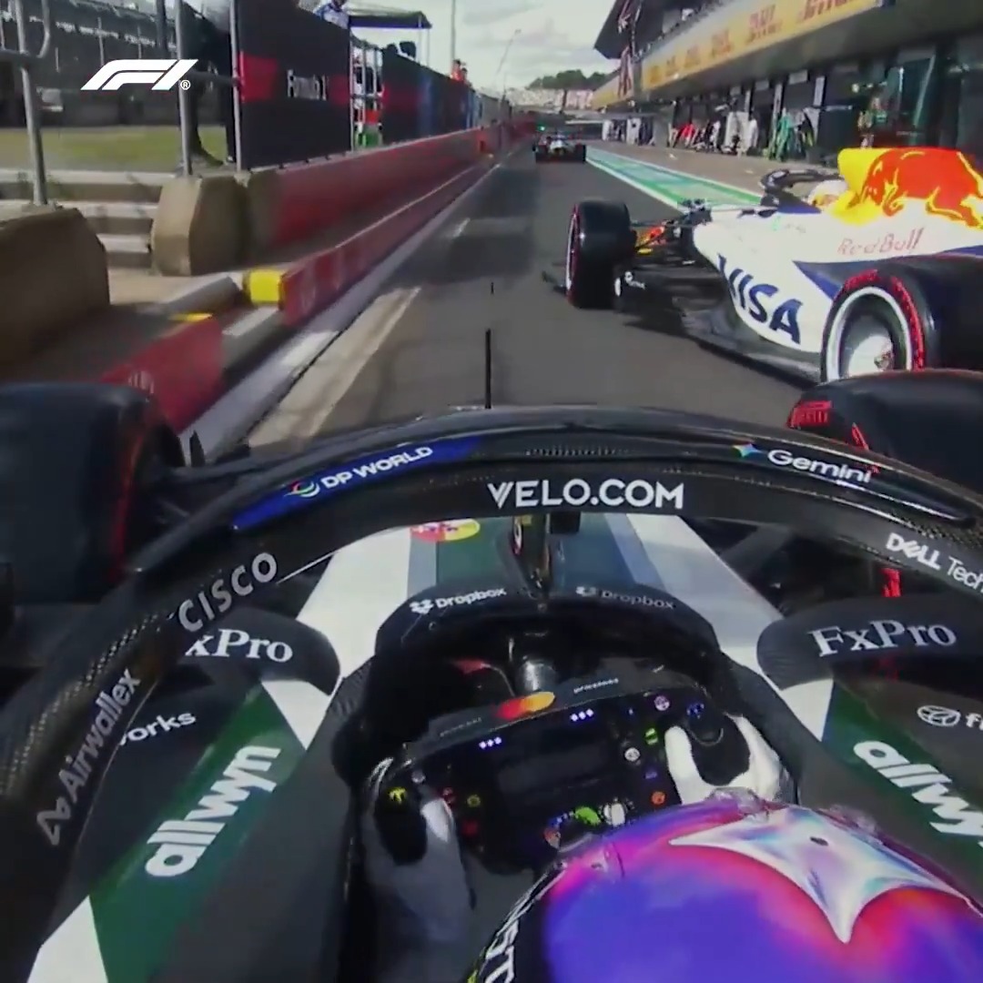 A close call for Oscar, and his underwear 😅 #F1 #BritishGP