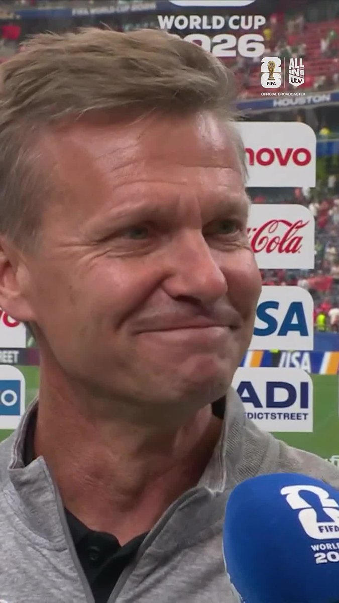 "I'd rather be us than them" 🇨🇦 Canada head coach Jesse Marsch full of pride for his team despite the co-hosts exit from the World Cup