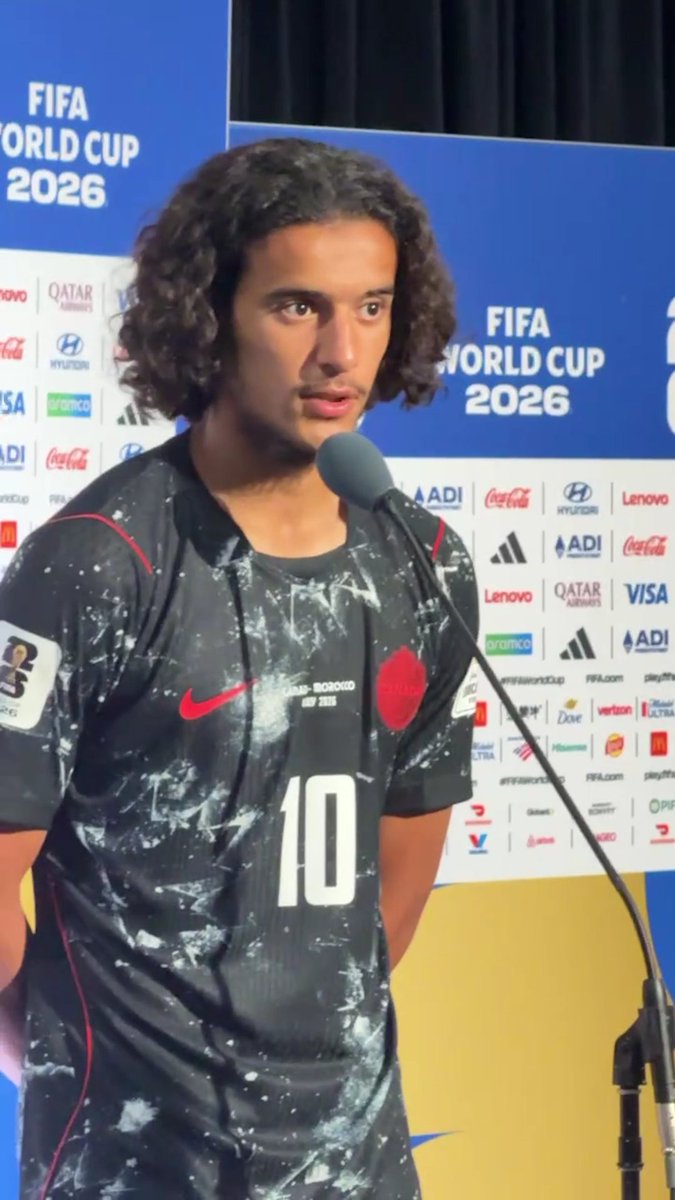 🗣️🇲🇦 Ayyoub Bouaddi : « En première mi-temps, le Canada 🇨🇦 était très bien organisé et nous a posé des problèmes. À la pause, on a échangé avec le coach, le staff et les joueurs, puis on a trouvé les solutions pour faire la différence. » Le360