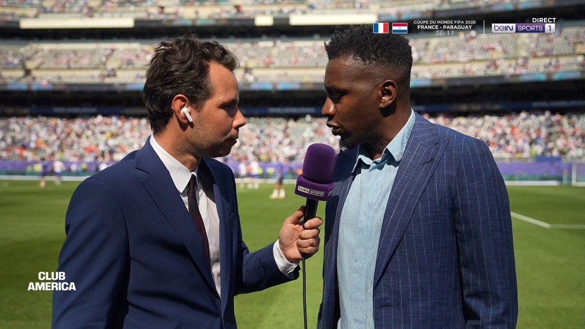 🏆 #ClubAmerica 🗣 Blaise Matuidi : "Michael Olise est un superbe joueur" #beINFWC2026