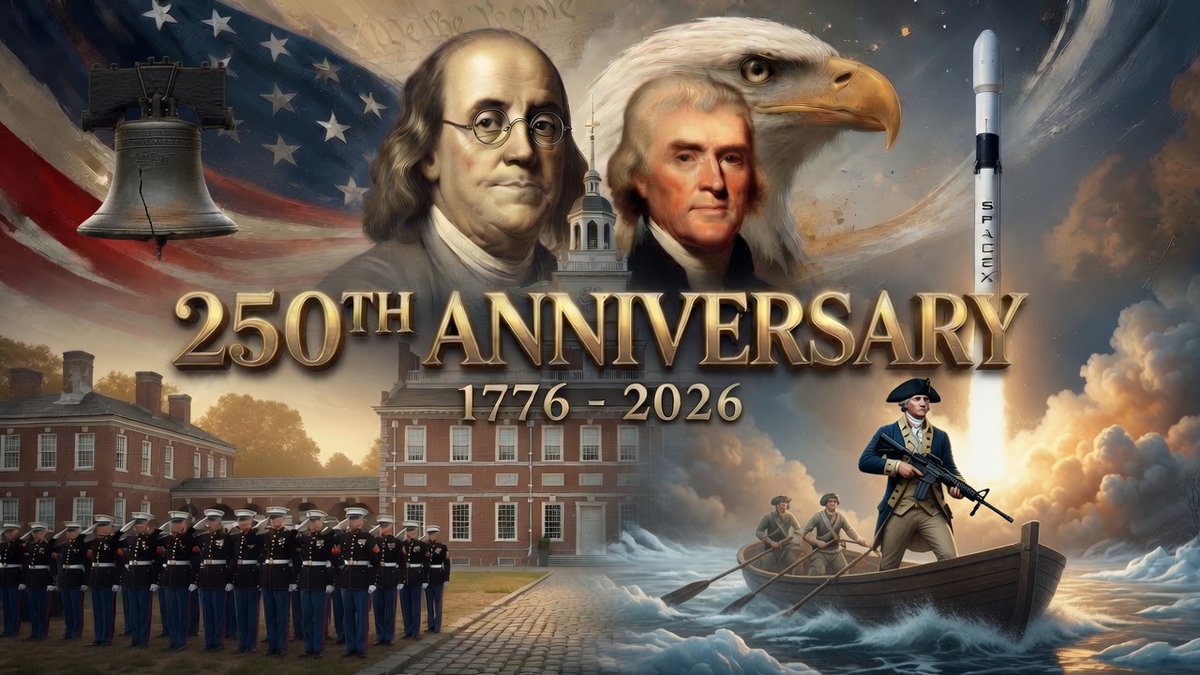 THIS IS POWERFUL! 💥 On The 250th Anniversary Of America's Founding In 1776 Constitutional Lawyer Robert Barnes Delivers A Tour De Force Breakdown On Why America Has Been At The Center Of Modern History & How Our Fight Against The Globalists Today Is Just A Continuation Of The Pro-Human Revolution Launched By Our Forebearers! It's Critical That We Issue A New Declaration Of Independence To Secure The Gains Of Our Ancestors And To Win The War That Faces Us Now! Robert Barnes