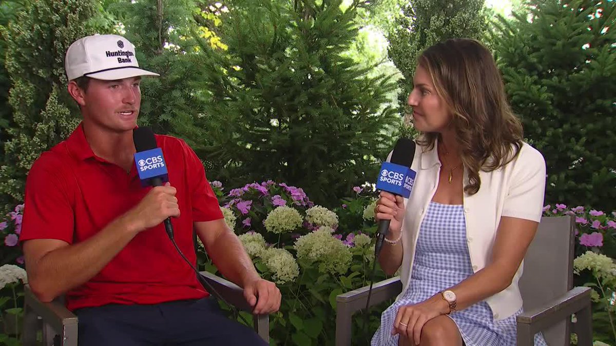 21-year-old amateur Preston Stout made his first cut on the PGA TOUR at the John Deere Classic. He caught up with Amanda Balionis following his third round.