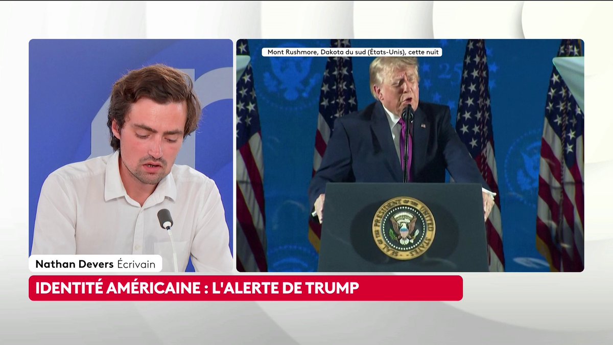 🔴 États-Unis/France : "Emmanuel Macron est l'un des rares dirigeants à ne pas être entré dans un discours identitaire. Il faut le souligner", plaide Nathan Devers. #LePourEtLeContre #canal16