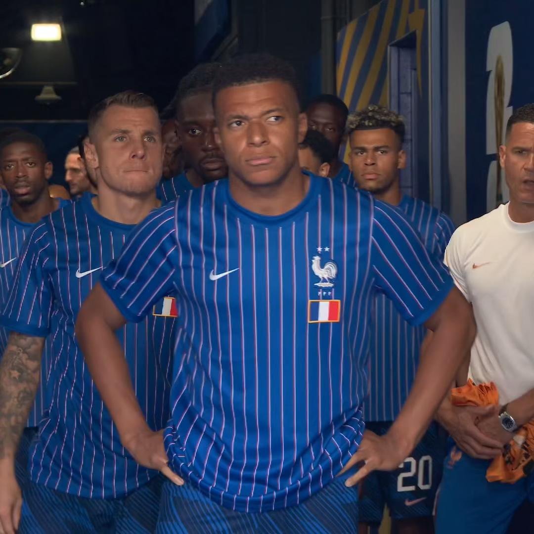 KM leading the way! 🇫🇷 #FIFAWorldCup