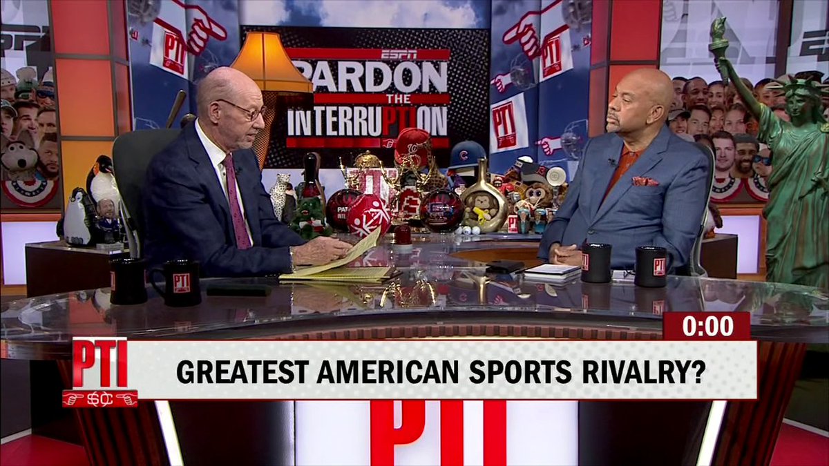 What's the greatest American sports rivalry of all-time? 🤔 Bears-Packers, Muhammad Ali-Joe Frazier or something else 👀