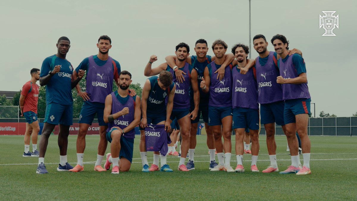Pontaria a ser afinada 😗🤌 #VaiDarPortugal | #FIFAWorldCup