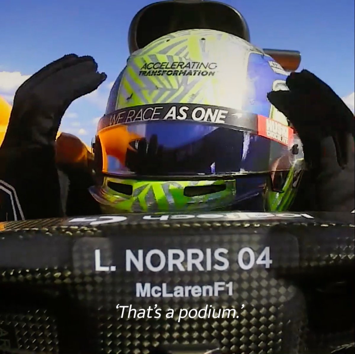 Exactly 6 years ago, our reigning world champion took his first ever Formula 1 podium by outpacing the Mercedes W11 in Austria "Scenario 7, Scenario 7"